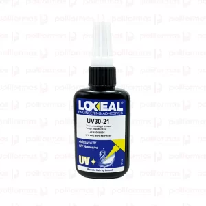 Cola UV-30-21 para vidro e metal