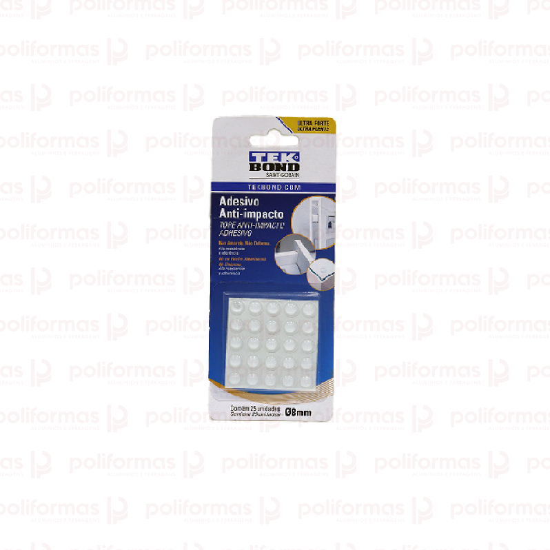 adesivo anti-impacto 8mm