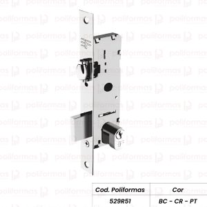Fechadura perfil br 28 (rolete)