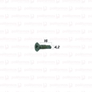 Parafuso 4,2 x 16 Chato Philips AA