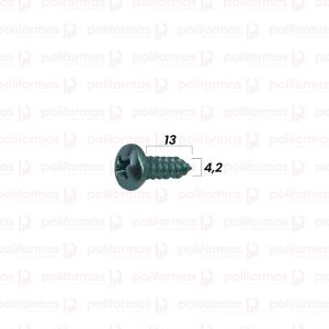 Parafuso 4,2 x 13 Panela Philips AA RI Zincado