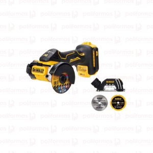 Recortador para Acabamento 3’’ 76MM 20V sem Bateria e Carregador DCS438B-B3